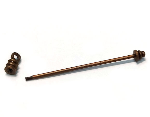 Baston anilla de rosca 35mm Copper - - Crystaldreams Abalorios