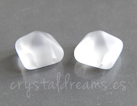 Beadstud Spike 11x11x8mm Agujero:1mm - Crystal Mate - - Crystaldreams Abalorios