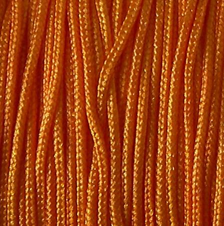 Bobina hilo nylon trenzado Orange 0.8mm x 35m x shamballa - - Crystaldreams Abalorios