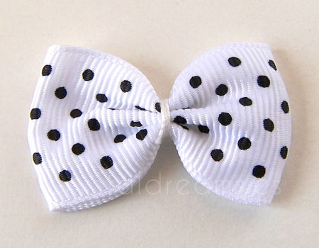 Bow 34x24mm - Lazo White - - Crystaldreams Abalorios