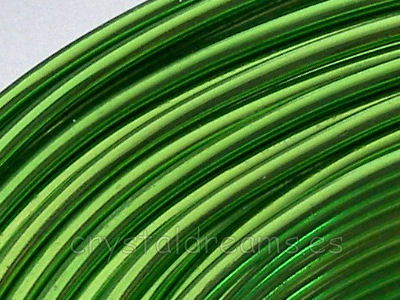 CABLE DE ALUMINIO - 1,5mm - LIGHT GREEN x 1m - - Crystaldreams Abalorios