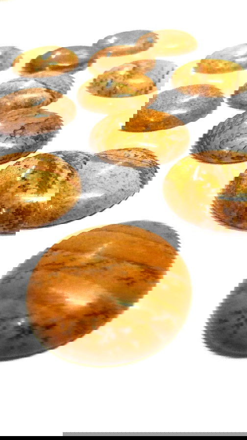 Cabuchon 25x6mm - Japser ( efecto raiz de Brezo ) -  - Crystaldreams Abalorios