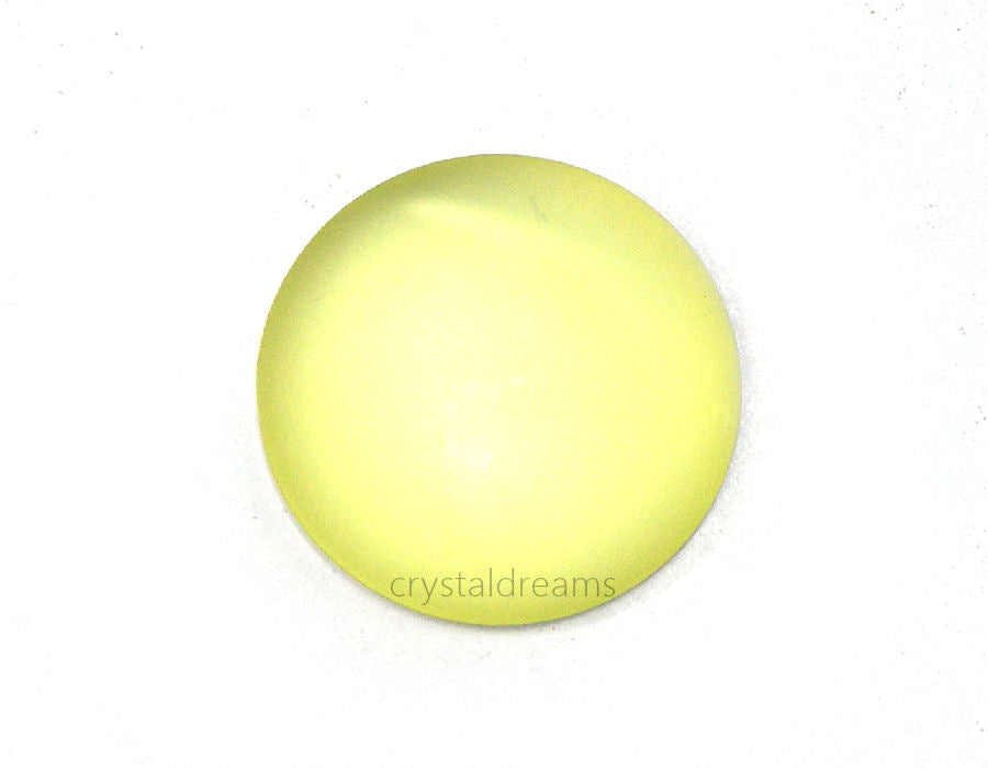 Cabuchon Luna Soft 24mm - Jonquil - - Crystaldreams Abalorios