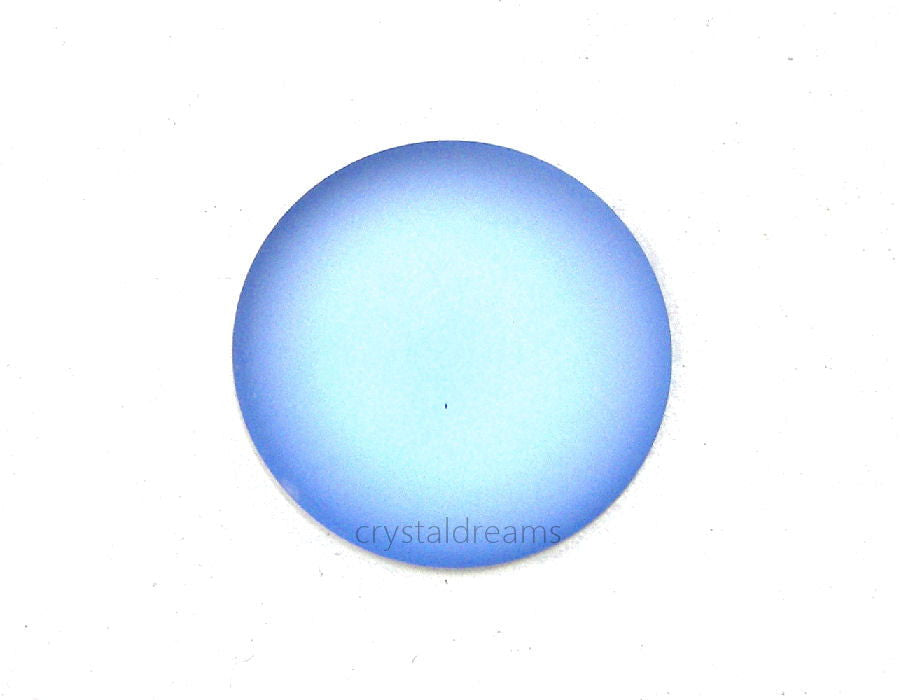 Cabuchon Luna Soft 24mm - Sky Blue - - Crystaldreams Abalorios