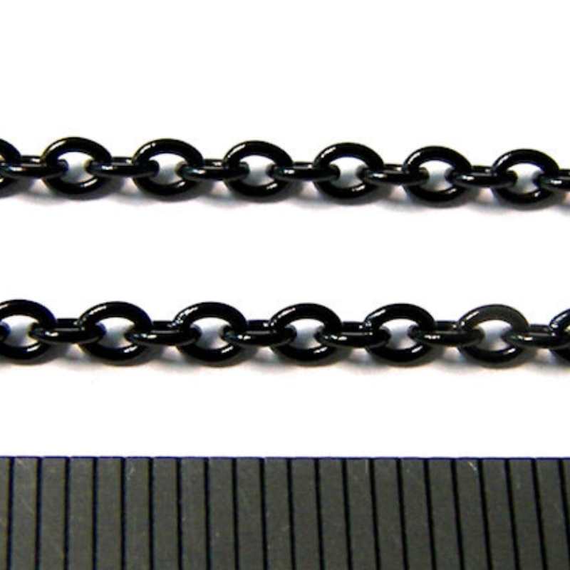 Cadena de Acero Inoxidable 3x2,5mm - Precio por metro - - Crystaldreams Abalorios