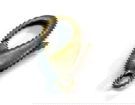 Cierre Mosqueton 22mm Agujero: 1,5mm Bronze - - Crystaldreams Abalorios