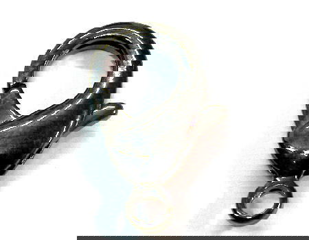 Cierre Mosqueton 26mm Agujero: 1,5mm Black -  - Crystaldreams Abalorios