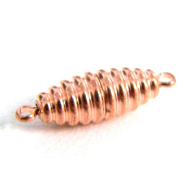 Cierre de Rosca Rose Gold 18mm Agujero: 1mm - - Crystaldreams Abalorios