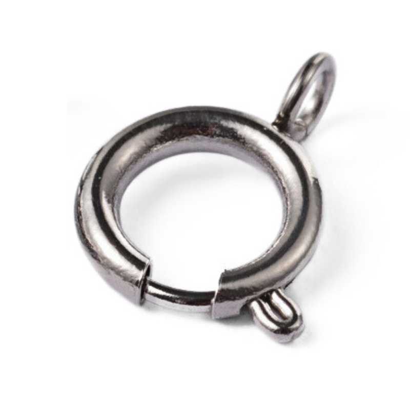 Cierres Reasa Acero Inox. 304: 14x10x2mm, Color Acero TEXT_DUPLI - - Crystaldreams Abalorios