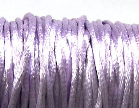 Cola de ratón de Algodón/Rayon 2mm - Lavender - - Crystaldreams Abalorios
