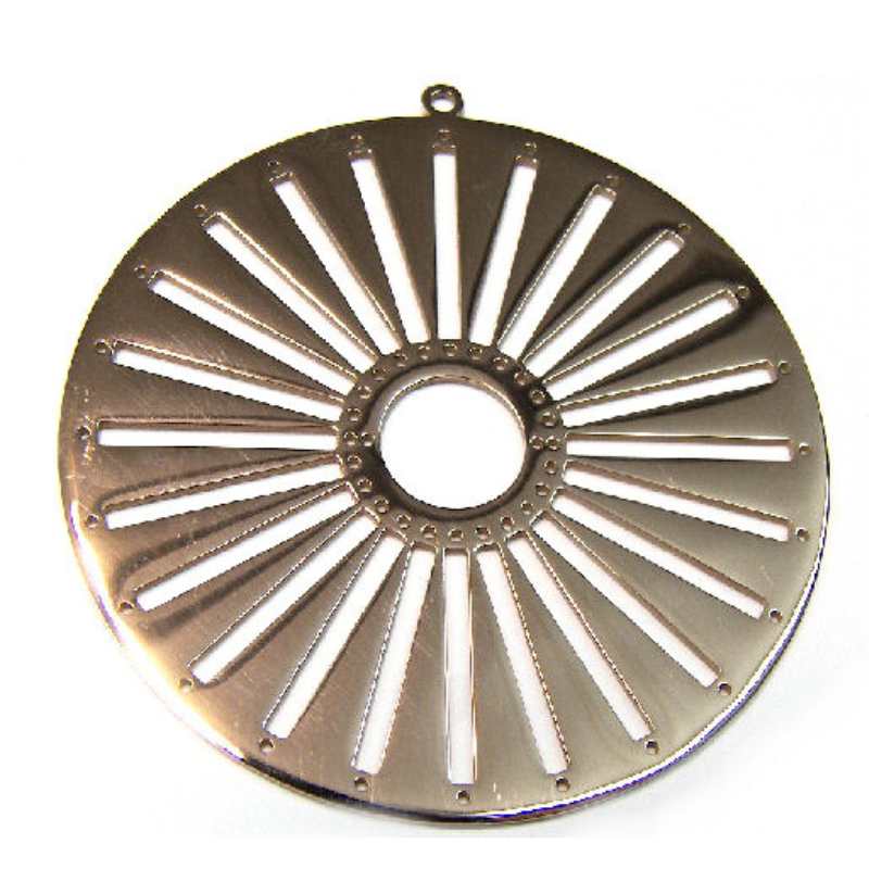 Colgante Centerline 60mm Rose Gold - Miyuki Delica 11/0 - - Crystaldreams Abalorios