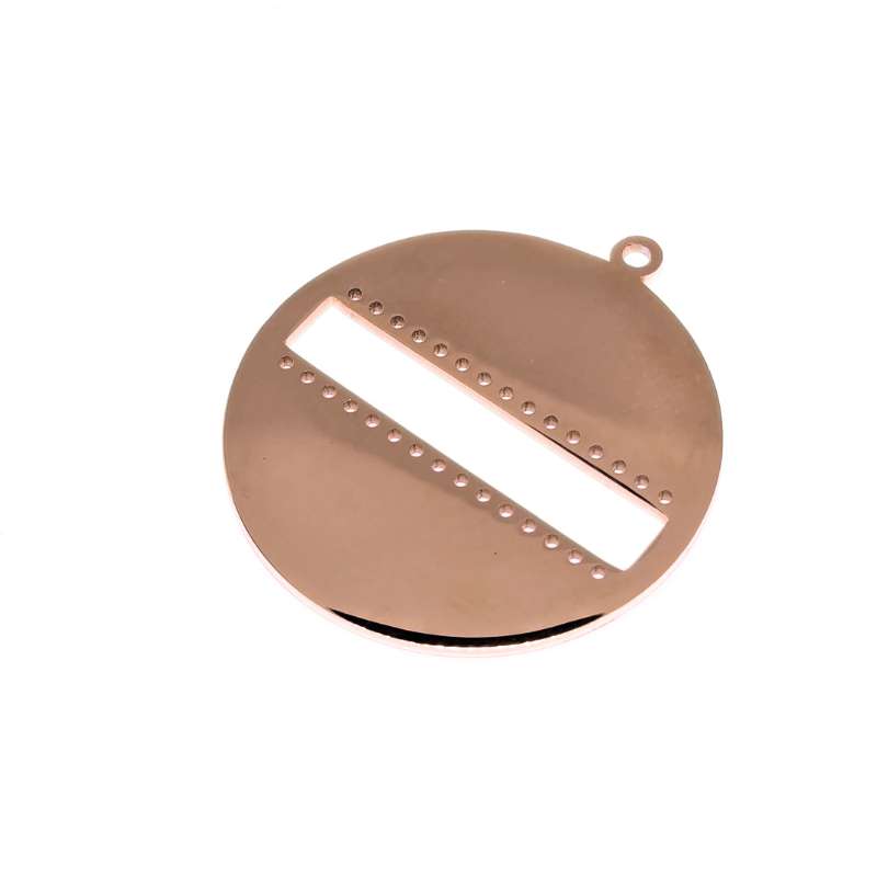 Colgante Centerline Rose Gold 30mm para Miyuki - - Crystaldreams Abalorios