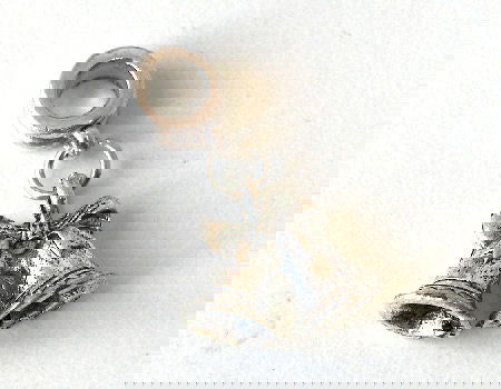 Colgante metal - Bells - 27mm - Agujero: 5mm - - Crystaldreams Abalorios