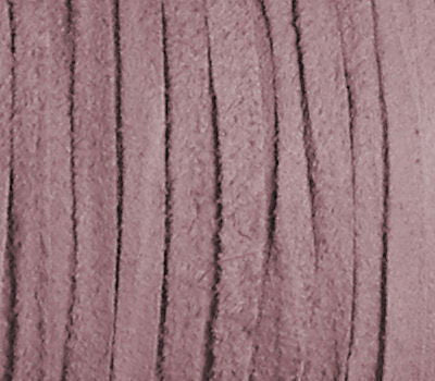 Cordon de Antelina 3x0,4mm - Ultra Light Purple x metro - - Crystaldreams Abalorios