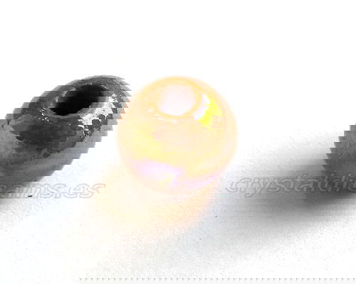 Cuenta de Porcelana - 12mm - Mod. Brown AB - - Crystaldreams Abalorios