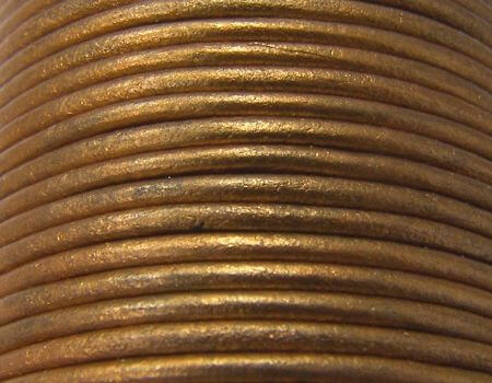 Cuero Bronze Metal - 1,5mm - - Crystaldreams Abalorios
