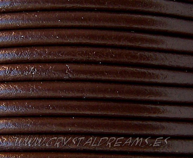 Cuero Brown - 1,5mm - - Crystaldreams Abalorios