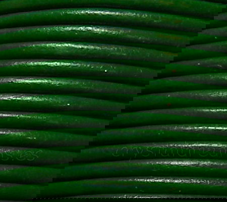 Cuero Mint Green - 2mm - - Crystaldreams Abalorios