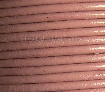 Cuero Rose - 2mm - - Crystaldreams Abalorios
