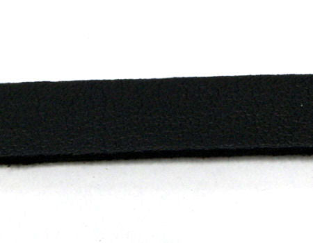 Cuero sintetico 10mm - Black precio por Metro - - Crystaldreams Abalorios