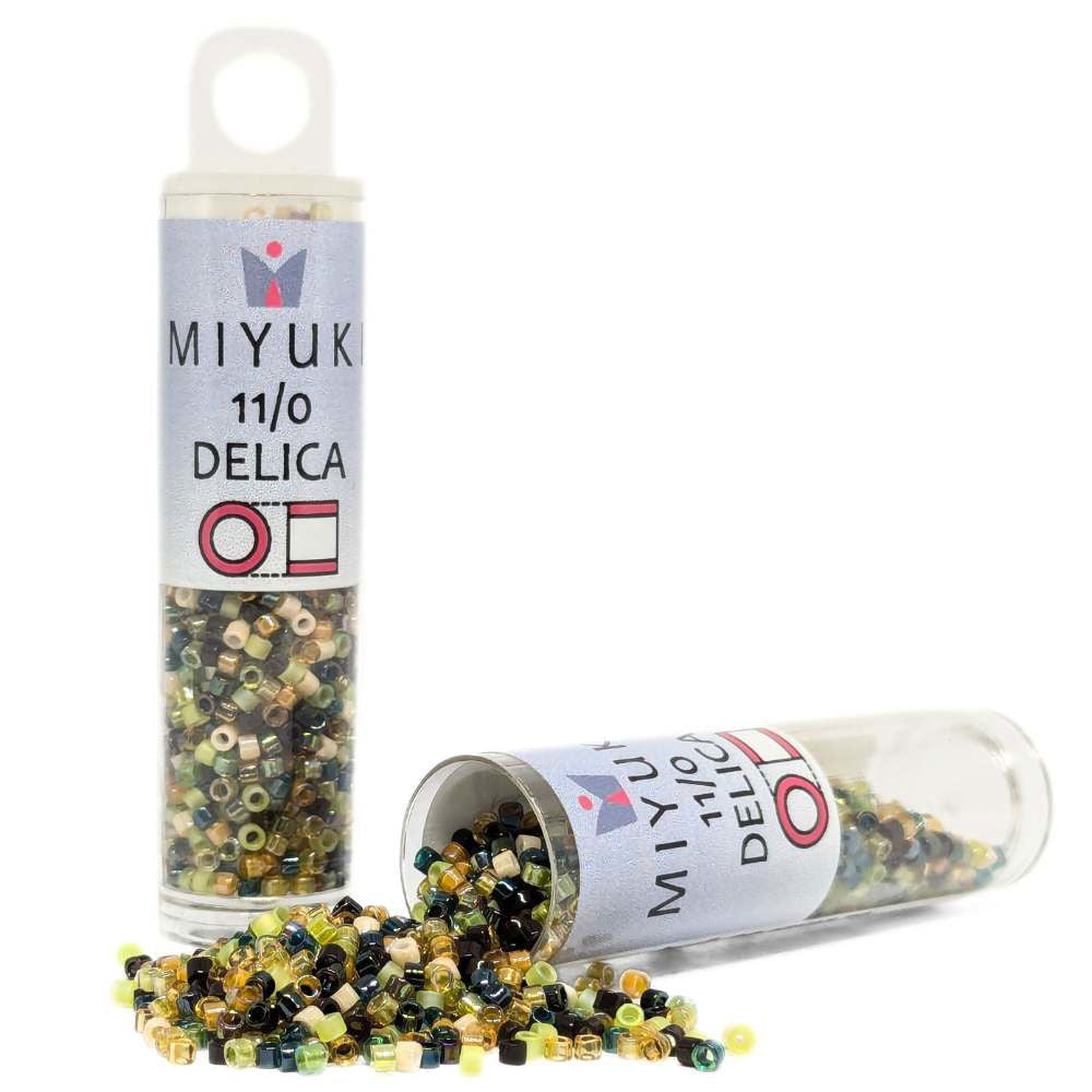 DB-MIX07 Tubo Miyuki Delica 11/0 Earthtone Mix 7,2gr. - DB-MIX07 Tubo Miyuki Delica 11/0 Earthtone Mix 7,2gr. - Miyukilandia