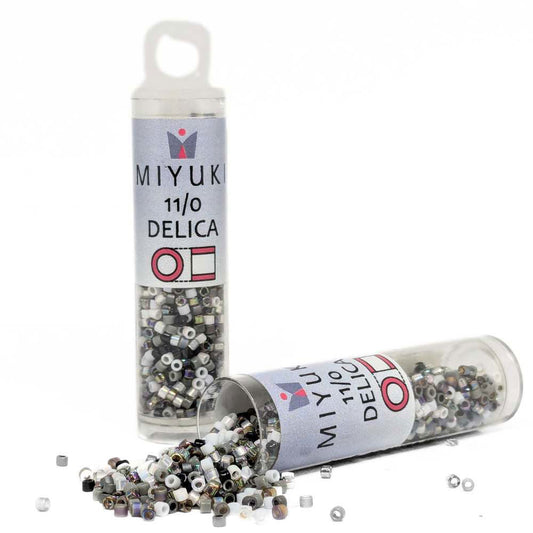 DB-MIX13 Tubo Miyuki Delica 11/0 Pebblestone Mix 7,2gr. - DB-MIX13 Tubo Miyuki Delica 11/0 Pebblestone Mix 7,2gr. - Miyukilandia