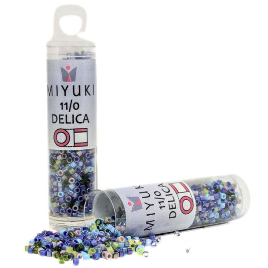 DB-MIX14 Tubo Miyuki Delica 11/0 Gemtones Mix 7,2gr - DB-MIX14 Tubo Miyuki Delica 11/0 Gemtones Mix 7,2gr - Miyukilandia