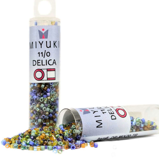 DB-MIX20 Tubo Miyuki Delica 11/0 Prairie Mix 24 kt 7,2gr - DB-MIX20 Tubo Miyuki Delica 11/0 Prairie Mix 24 kt 7,2gr - Miyukilandia