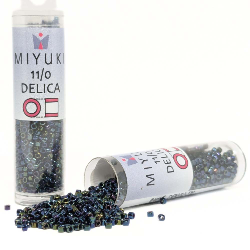 DB0002 Tubo Miyuki Delica 11/0 Blue Iris 7,2gr -