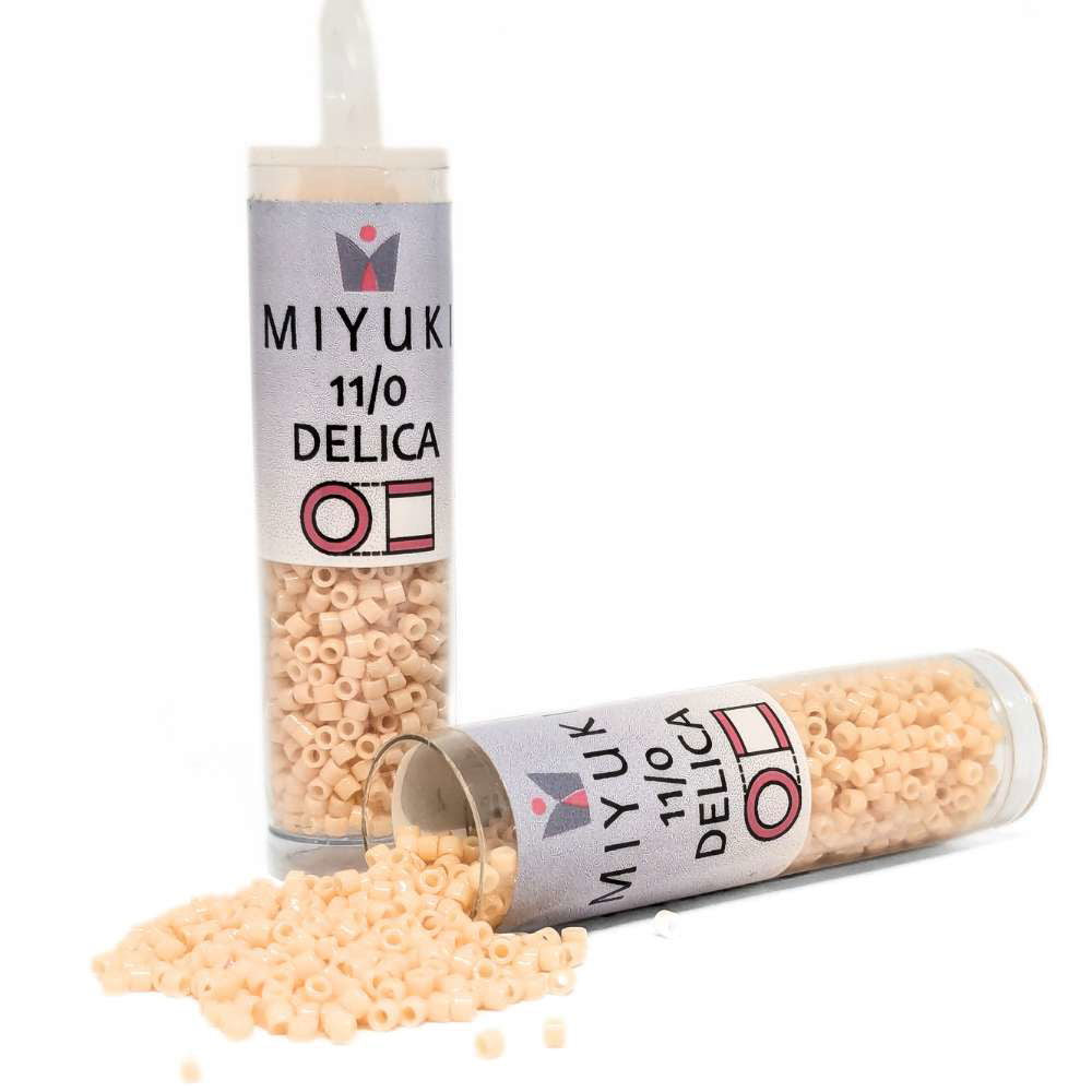 DB0354 Tubo Miyuki Delica 11/0 Matte Light Rose 7,2gr - DB0354 Tubo Miyuki Delica 11/0 Matte Light Rose 7,2gr - Miyukilandia