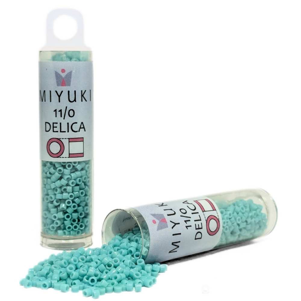 DB1136 Tubo Miyuki Delica 11/0 Opaque Sea Opal 7,2gr. -