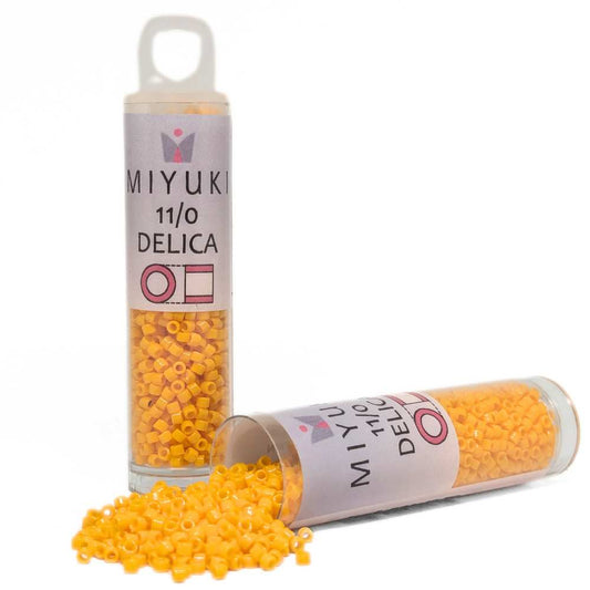 DB2103 Tubo Miyuki Delica 11/0 Duracoat Opaque Light Squash 7,2gr -
