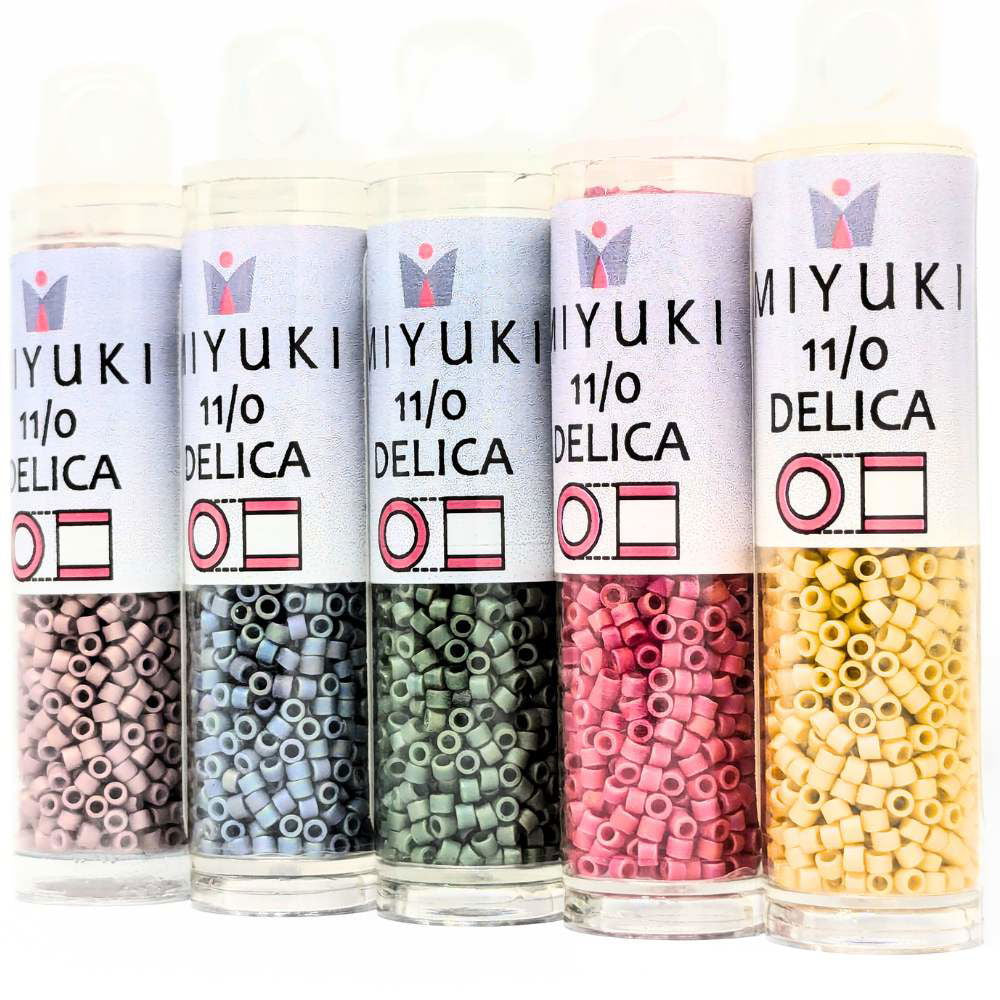 DB2321 Tubo Miyuki Delica 11/0 Frosted Opaque Glaze Rainbow Amethyst 7,2gr - DB2321 Tubo Miyuki Delica 11/0 Frosted Opaque Glaze Rainbow Amethyst 7,2gr - Miyukilandia