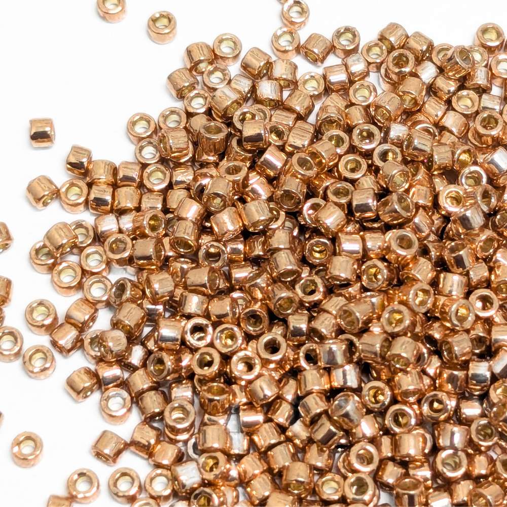 Miyuki Delica 11/0 DB2518 Duracoat Galvanized Rose Gold 1g