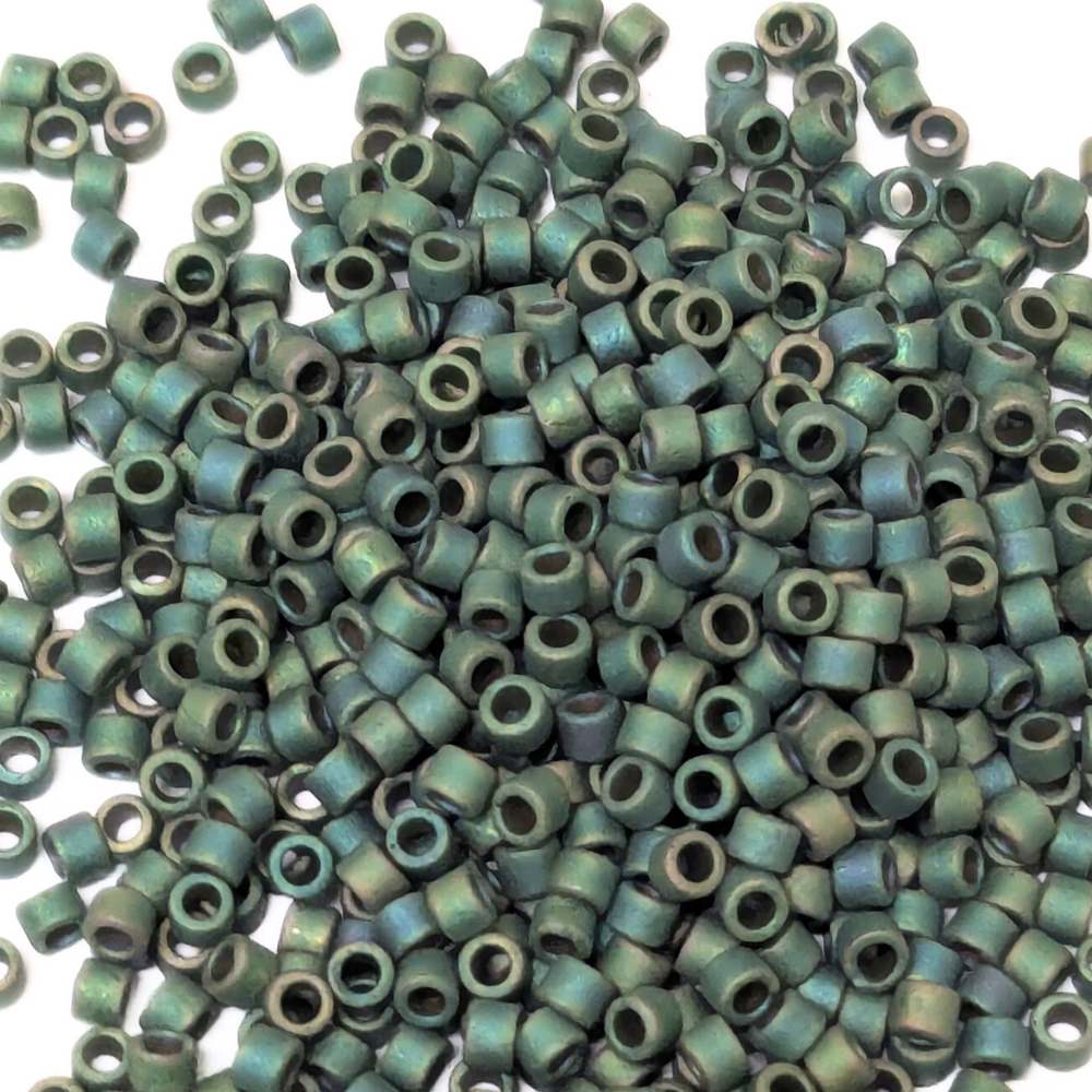 Matte Metallic Leaf Green Miyuki