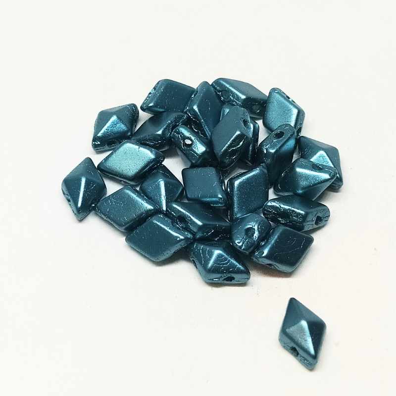 DiamonDUO Beads 8x5mm - 5gr. - Color: PASTEL BLUE ZIRCON - - Crystaldreams Abalorios