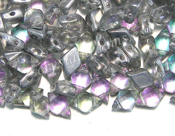 DiamonDUO Beads 8x5mm 5gr. Color: VITRAIL LIGHT - - Crystaldreams Abalorios
