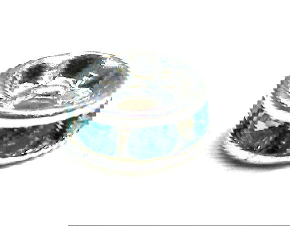 Distanciadores de metal Silver 6mm Lt Azore - - Crystaldreams Abalorios