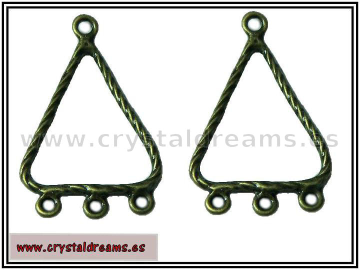 Entrepiezas Pendientes 2 piezas - - Crystaldreams Abalorios