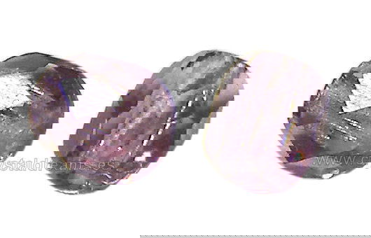 Facetadas 6mm "Light Amethist" - - Crystaldreams Abalorios