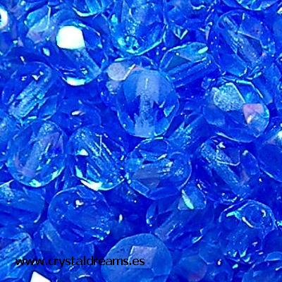 Facetadas 6mm "Light Sapphire AB" - - Crystaldreams Abalorios