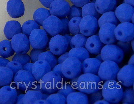 Facetadas 8mm BLUE NEON MATE - - Crystaldreams Abalorios