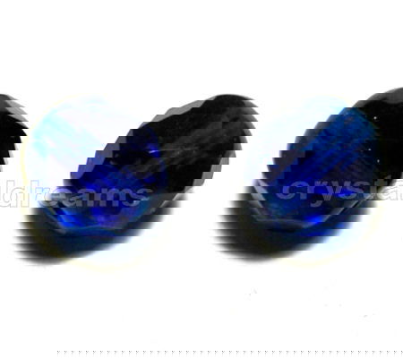 Facetadas 8mm "Indicolite" - - Crystaldreams Abalorios