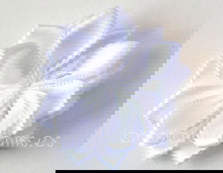 Flower 34mm - White - - Crystaldreams Abalorios