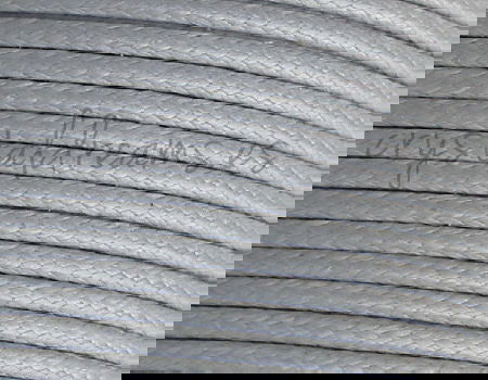 Hilo Algodon encerado 1mm x 1 metros Grey - - Crystaldreams Abalorios