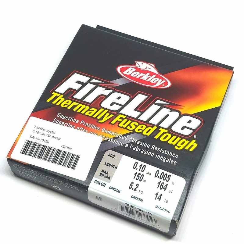 Hilo Fireline 4lb ( 0,10mm ) Crystal - 150 metros - - Crystaldreams Abalorios