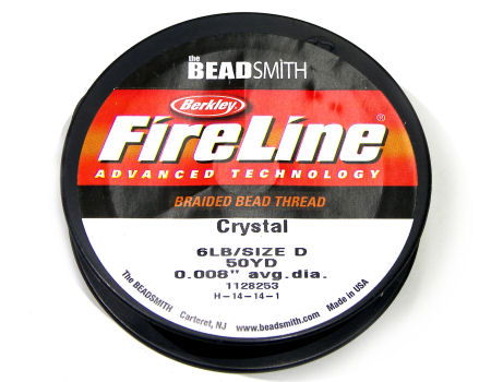 Hilo Fireline 6lb ( 0,12mm ) Crystal - Precio al metro - - Crystaldreams Abalorios