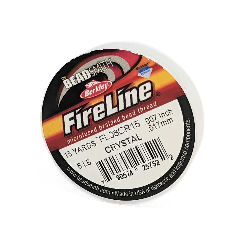Hilo Fireline 8lb ( 0,15mm ) Crystal - 14 metros - - Crystaldreams Abalorios