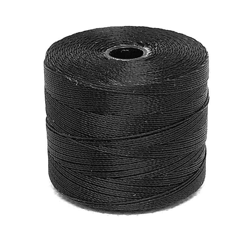 Hilo Micro S-Lon (Superlon) Bobina 262 metros Color: Black - - Crystaldreams Abalorios