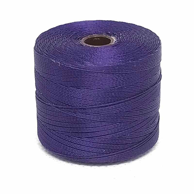 Hilo Micro S-Lon (Superlon) Bobina 262 metros Color: Purple - - Crystaldreams Abalorios